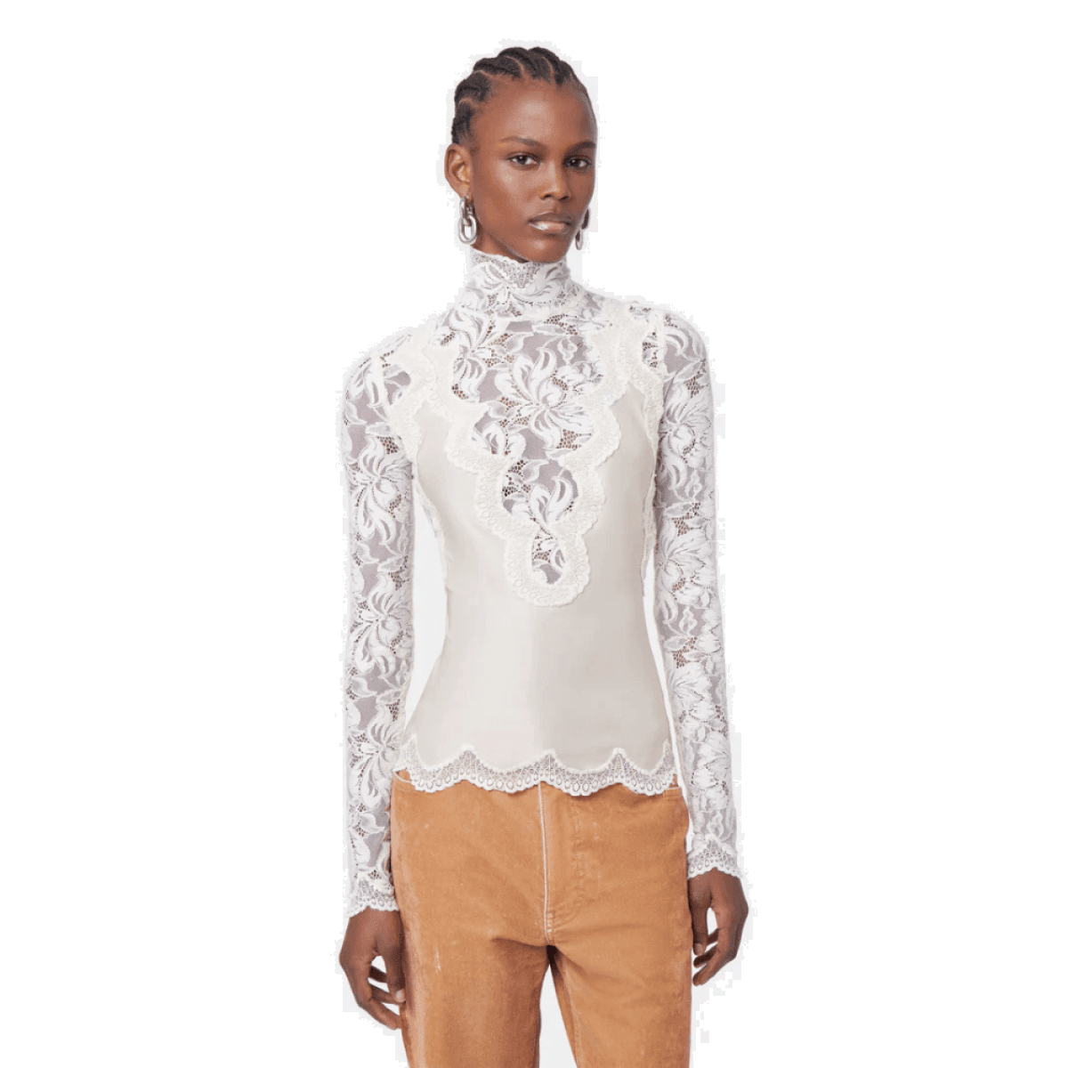Camisa Top Rendado Rabanne