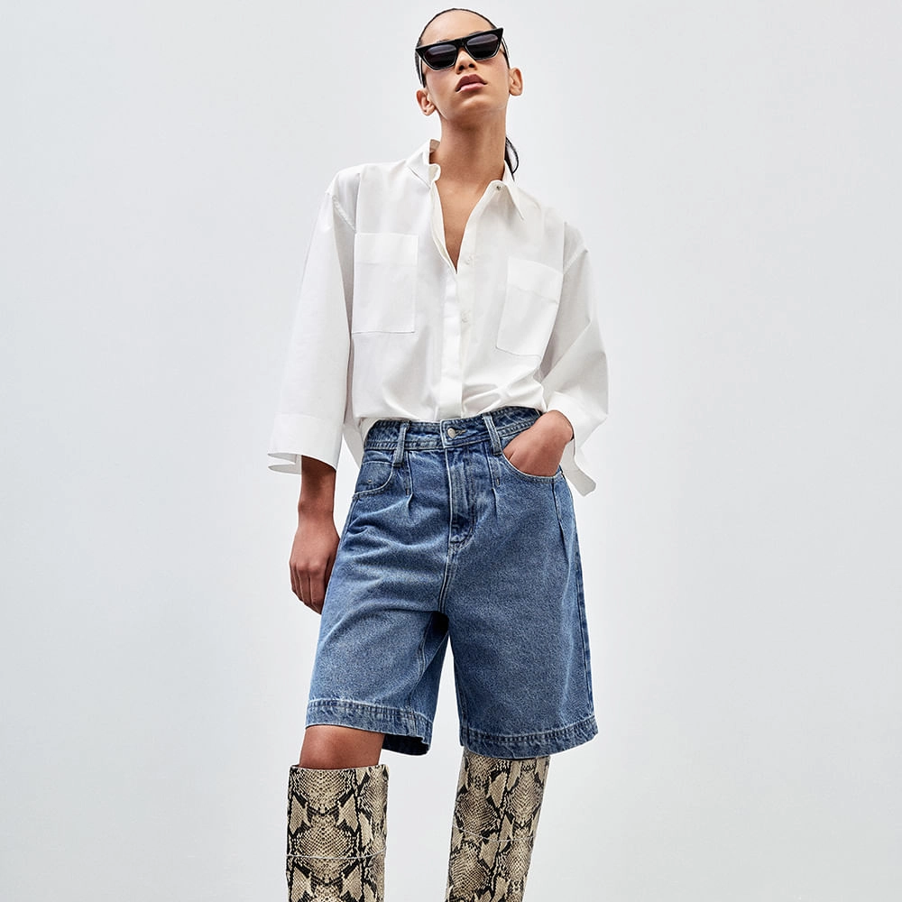 Camisa Tricoline Fitz Jordyn