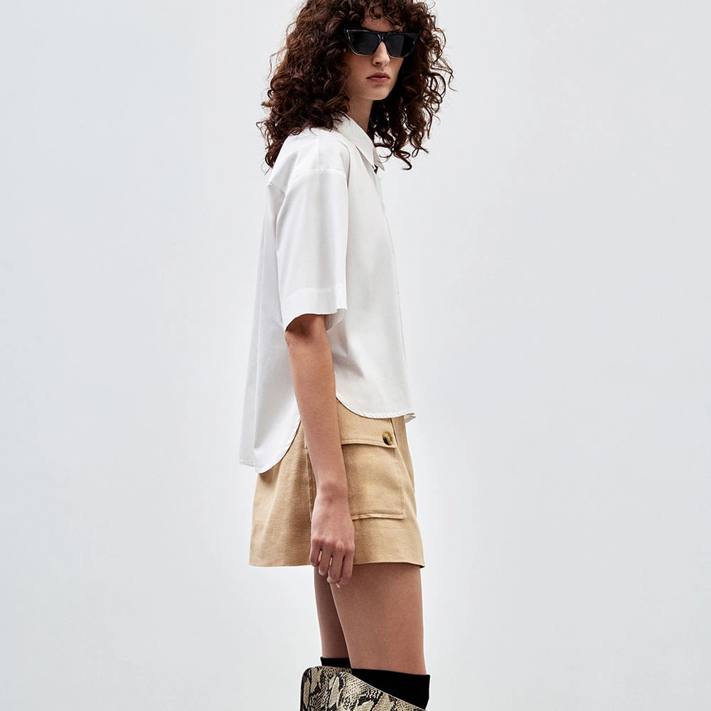 Camisa Tricoline Fitz Jully