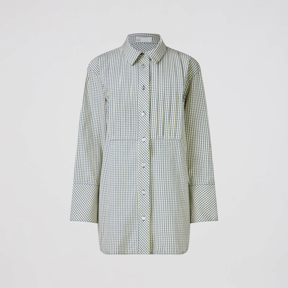 Camisa Tricoline Mini Chess Luna