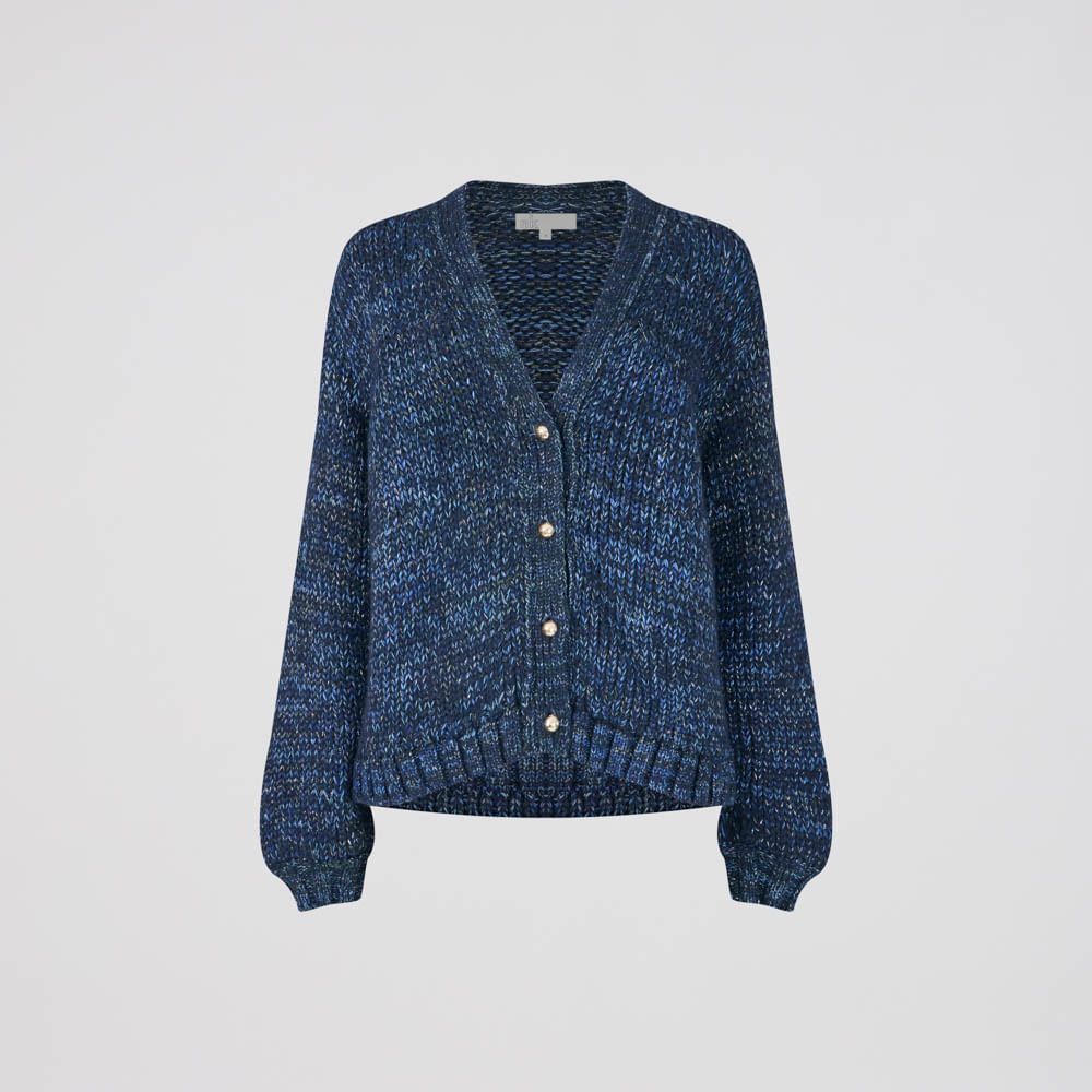 Cardigan Lurex Flame Leah