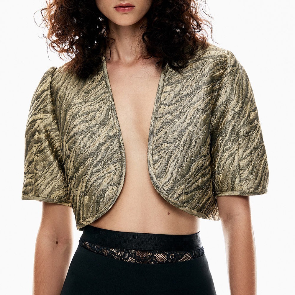 Casaqueto Jacquard Stone Jill