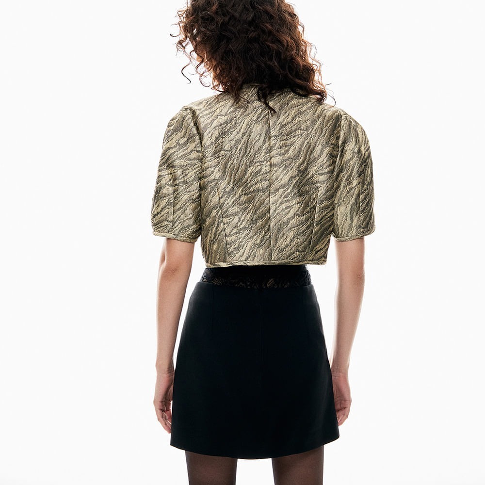 Casaqueto Jacquard Stone Jill