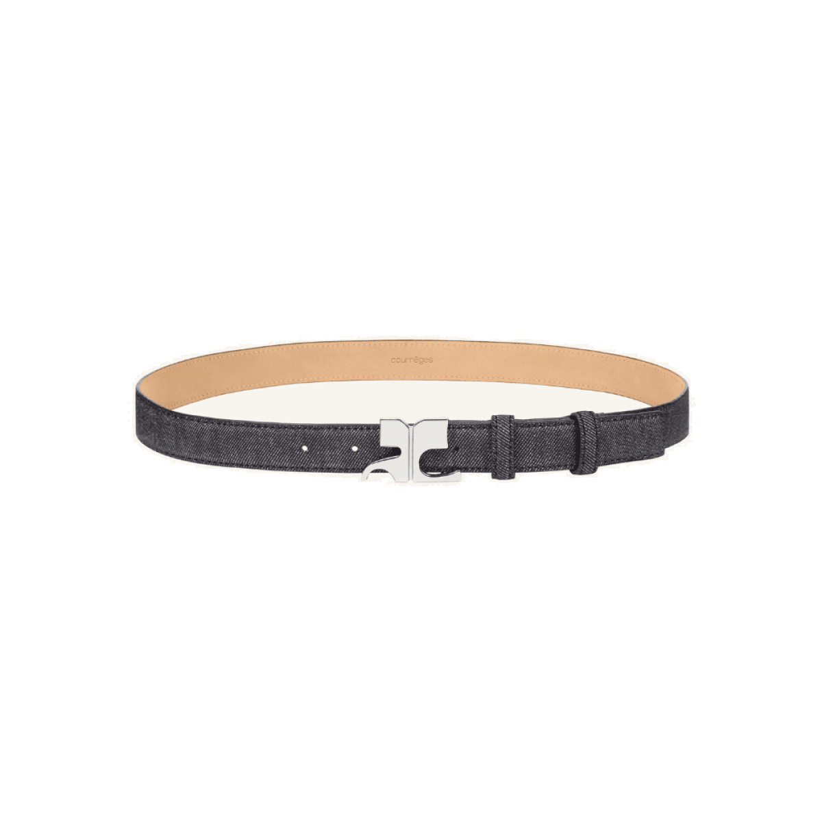Cinto Ac Raw Denim Belt Courrèges Cinto Ac Raw Denim Belt Courrèges