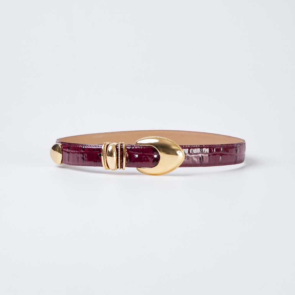 Cinto Verniz Western Elisa