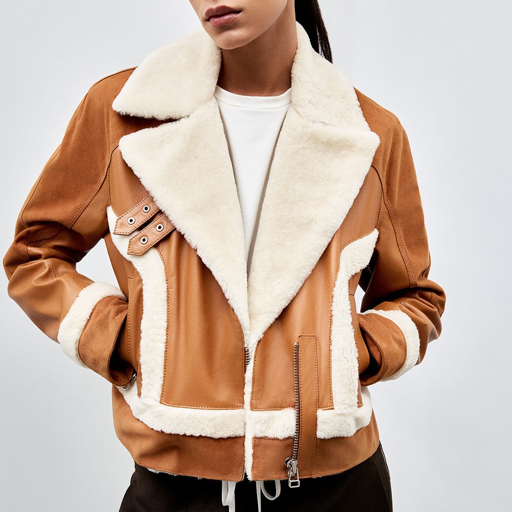 Jaqueta Chamois Couro Van