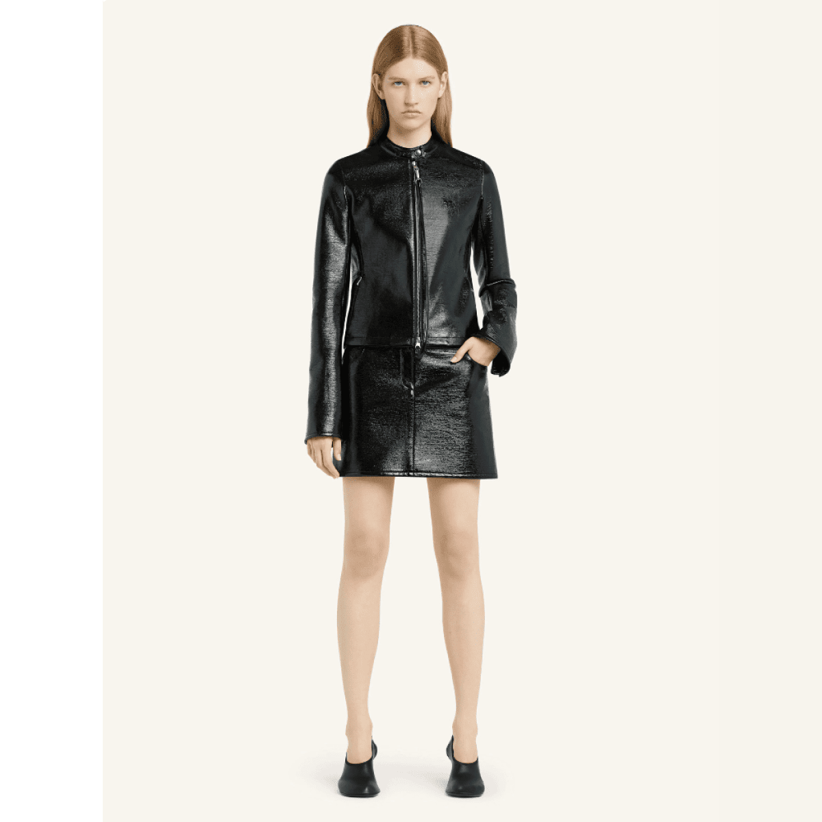 Jaqueta City Vinyl Courrèges