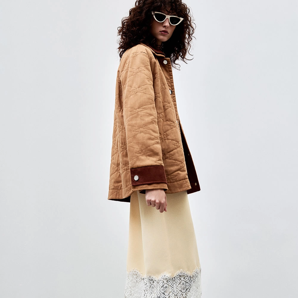 Jaqueta Cotton Twill Velma