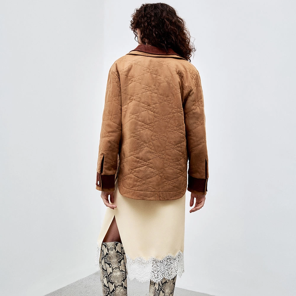 Jaqueta Cotton Twill Velma