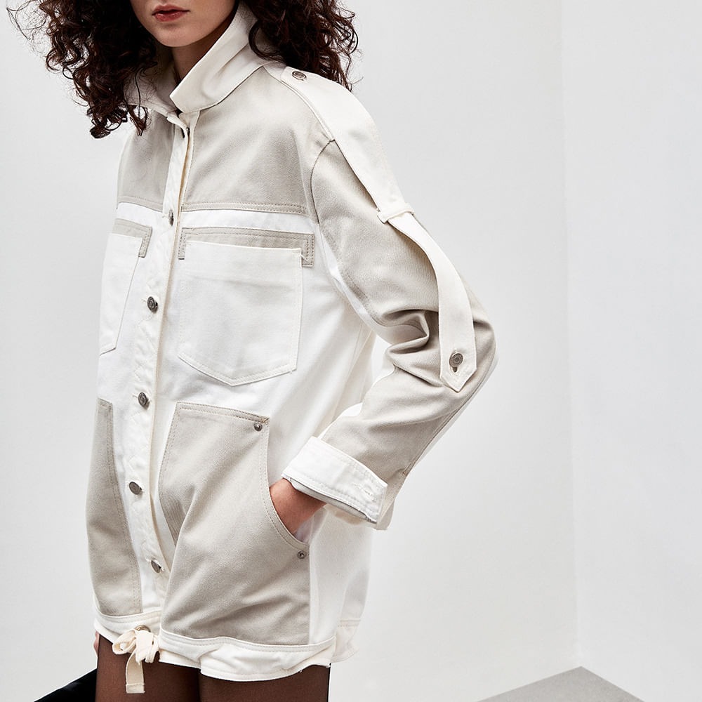 Parka Sarja Bicolor Becca Parka Sarja Bicolor Becca