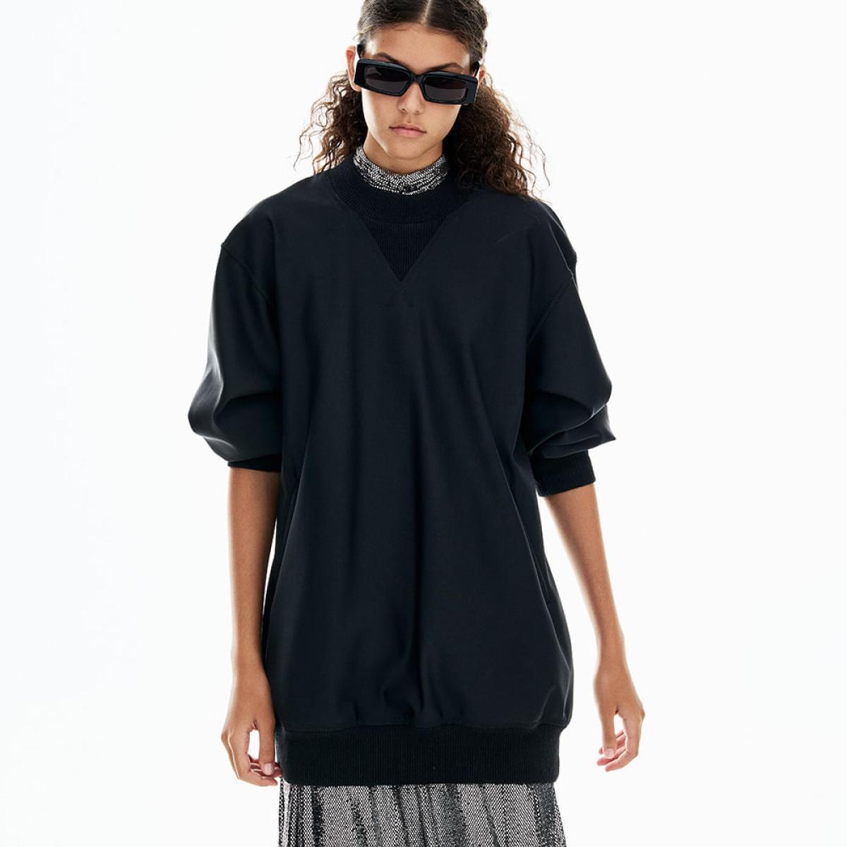 Pull Malha Double Drew