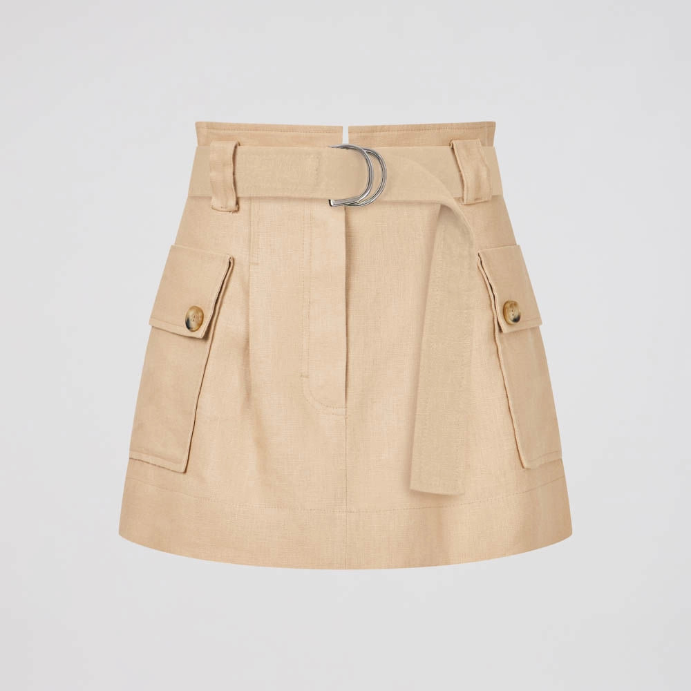 Saia Shorts Linho Heavy Maria