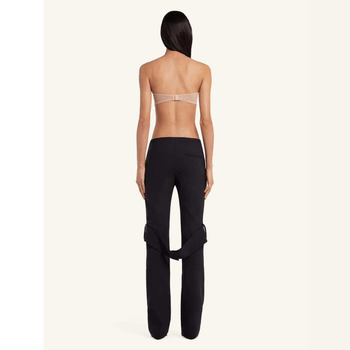 Top Illusion Crepe Jersey Courrèges Top Illusion Crepe Jersey Courrèges
