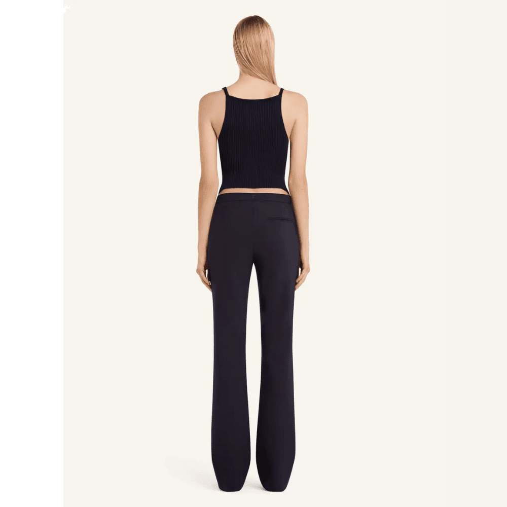 Top Pointy Buckle Rib Knit Courrèges