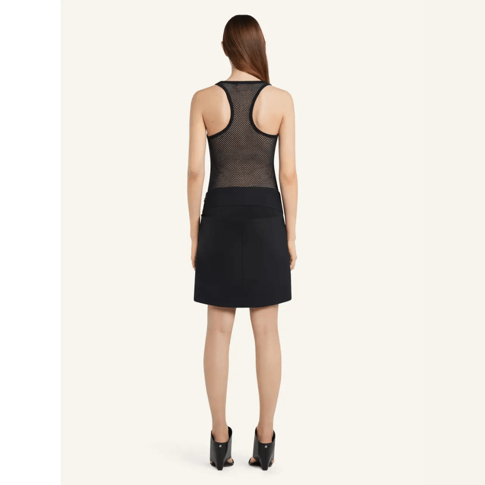 Top Scuba Mesh Courrèges