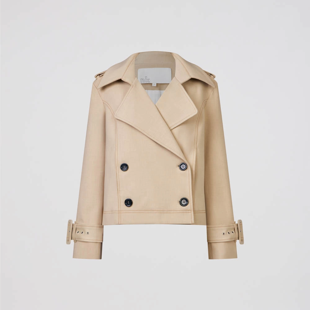 Trench Coat Alfaiataria Double Dione