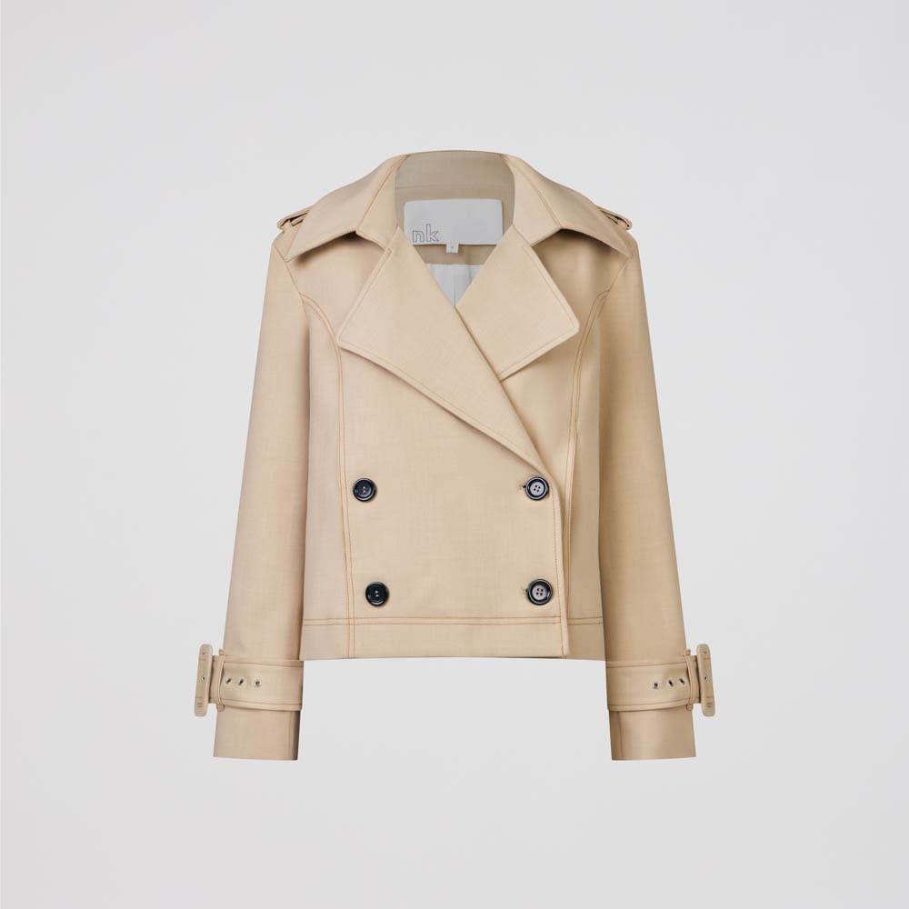 Trench Coat Alfaiataria Double Dione