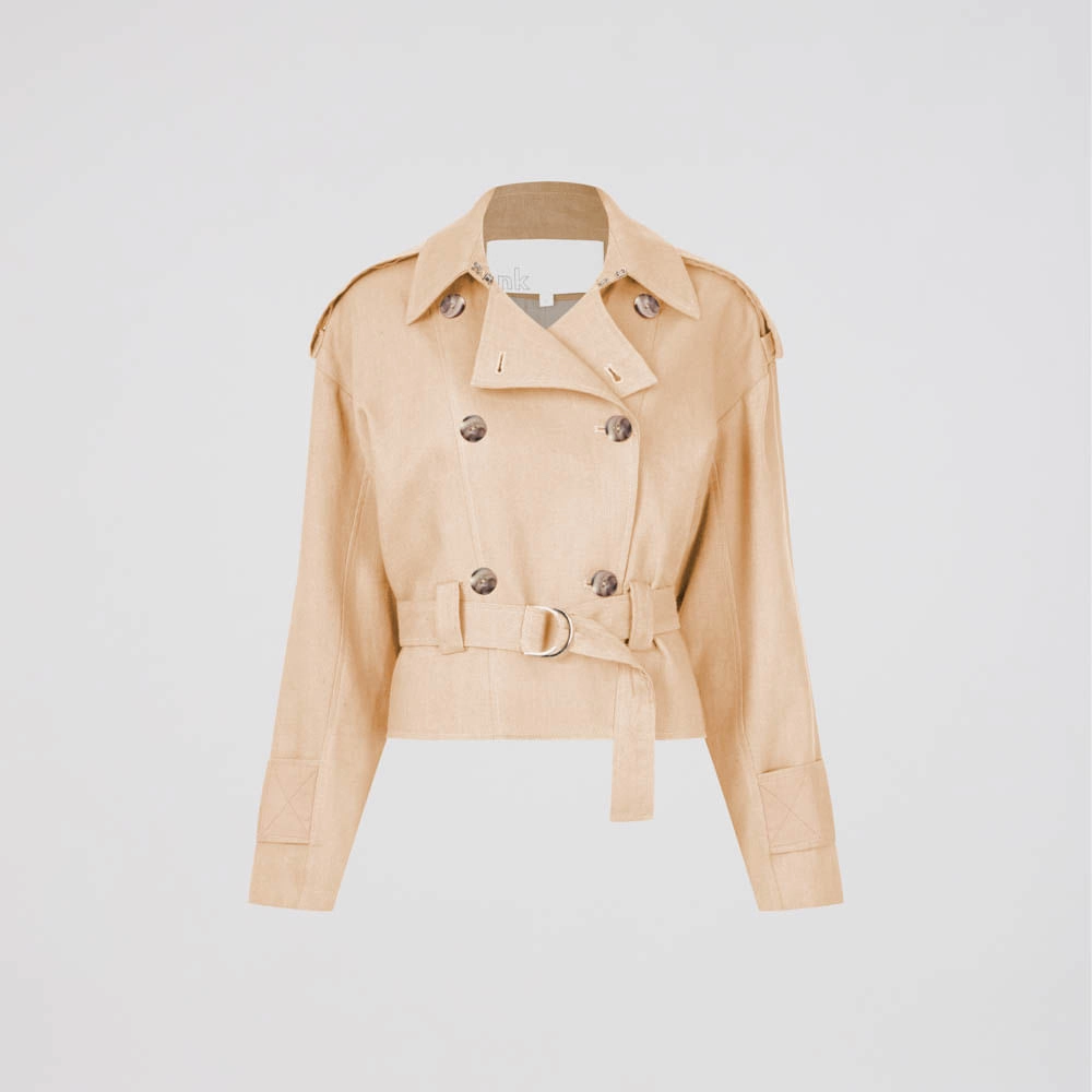 Trench Coat Linho Heavy Malasia