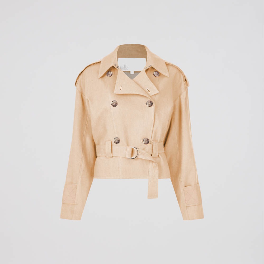 Trench Coat Linho Heavy Malasia