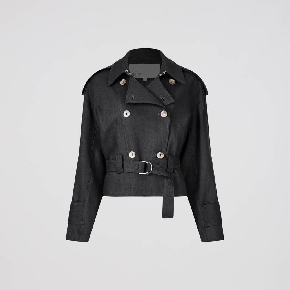 Trench Coat Linho Heavy Malasia