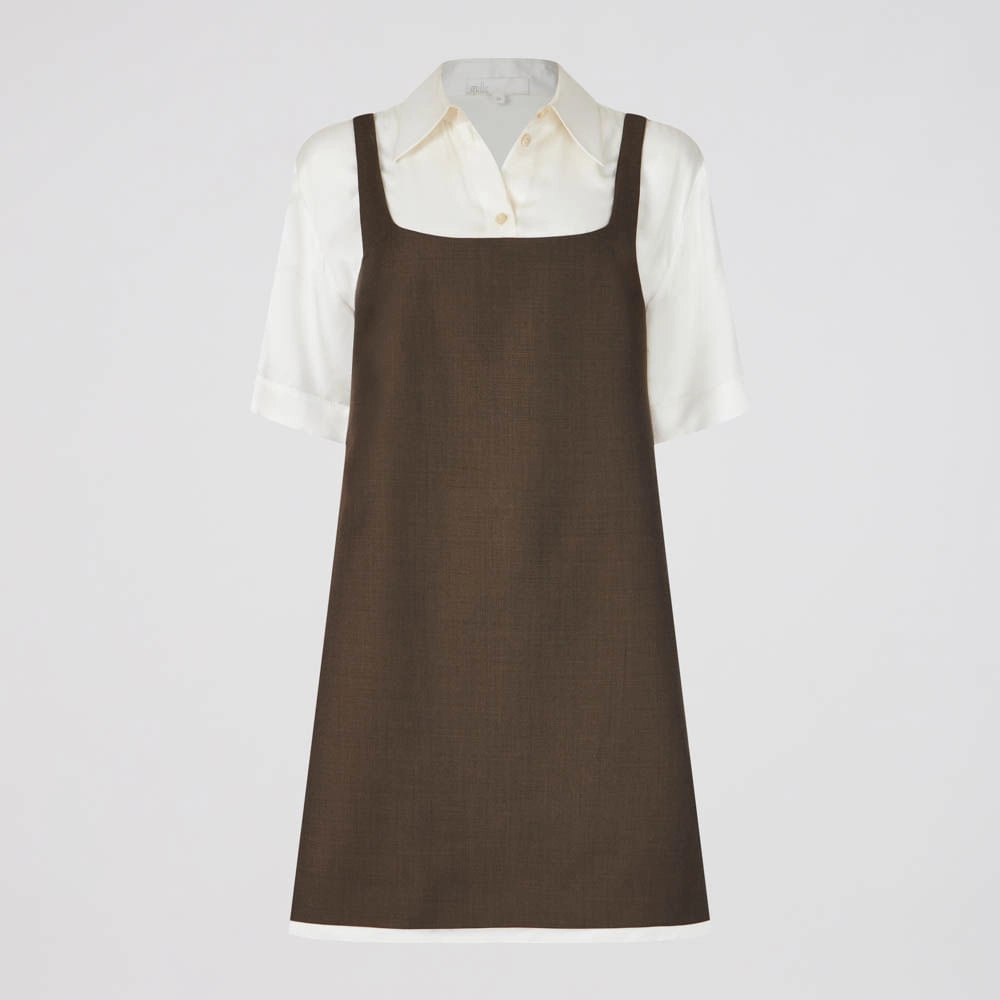 Vestido Alfaiataria Wood Lucia