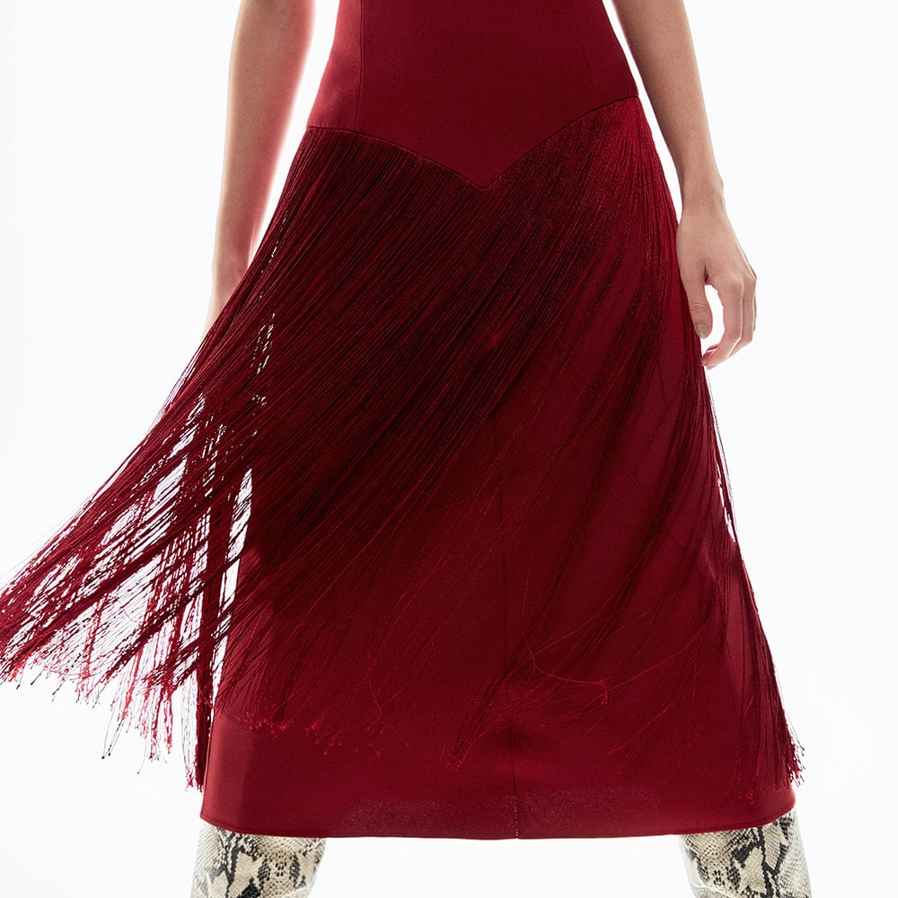 Vestido Crepe Zelda Zoe