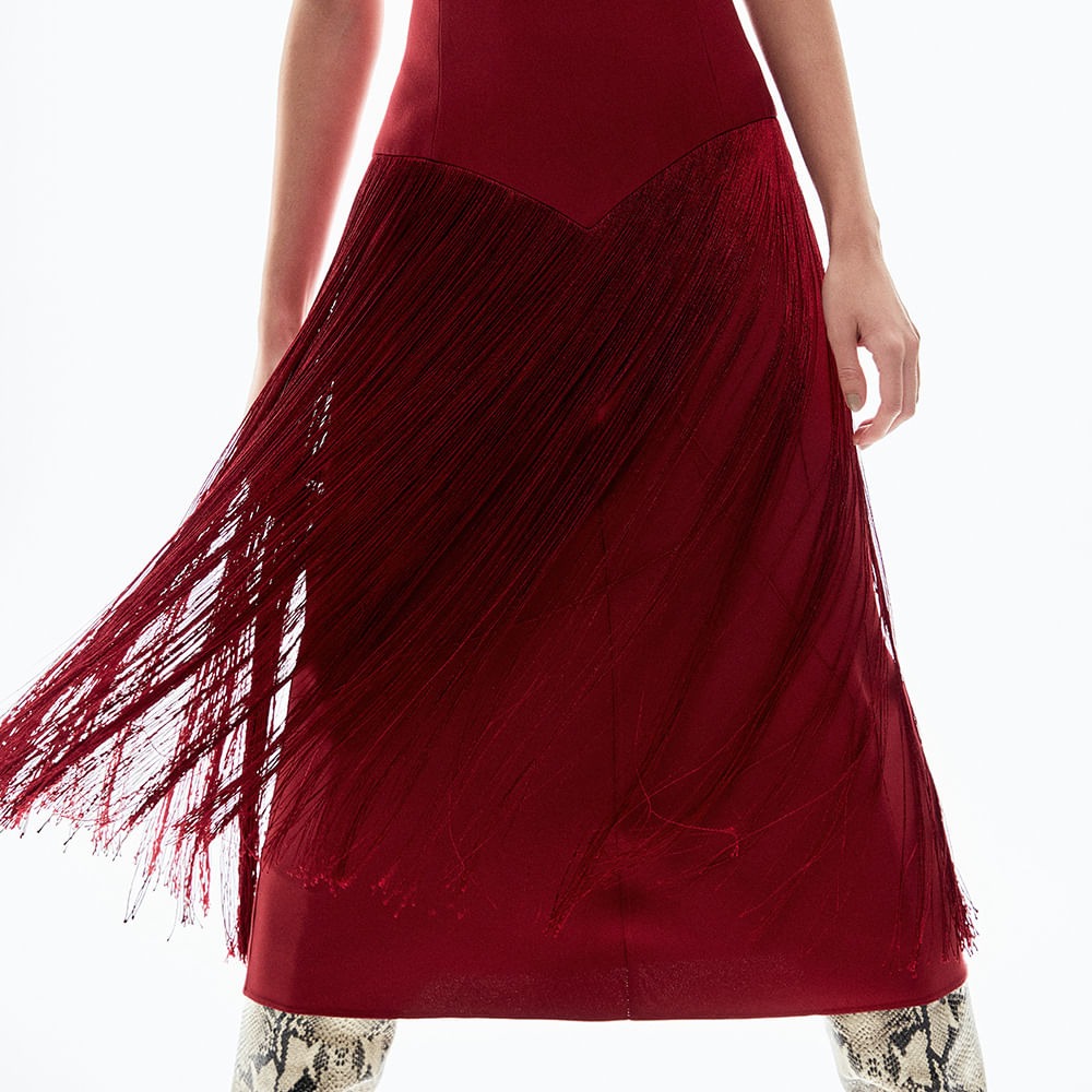 Vestido Crepe Zelda Zoe