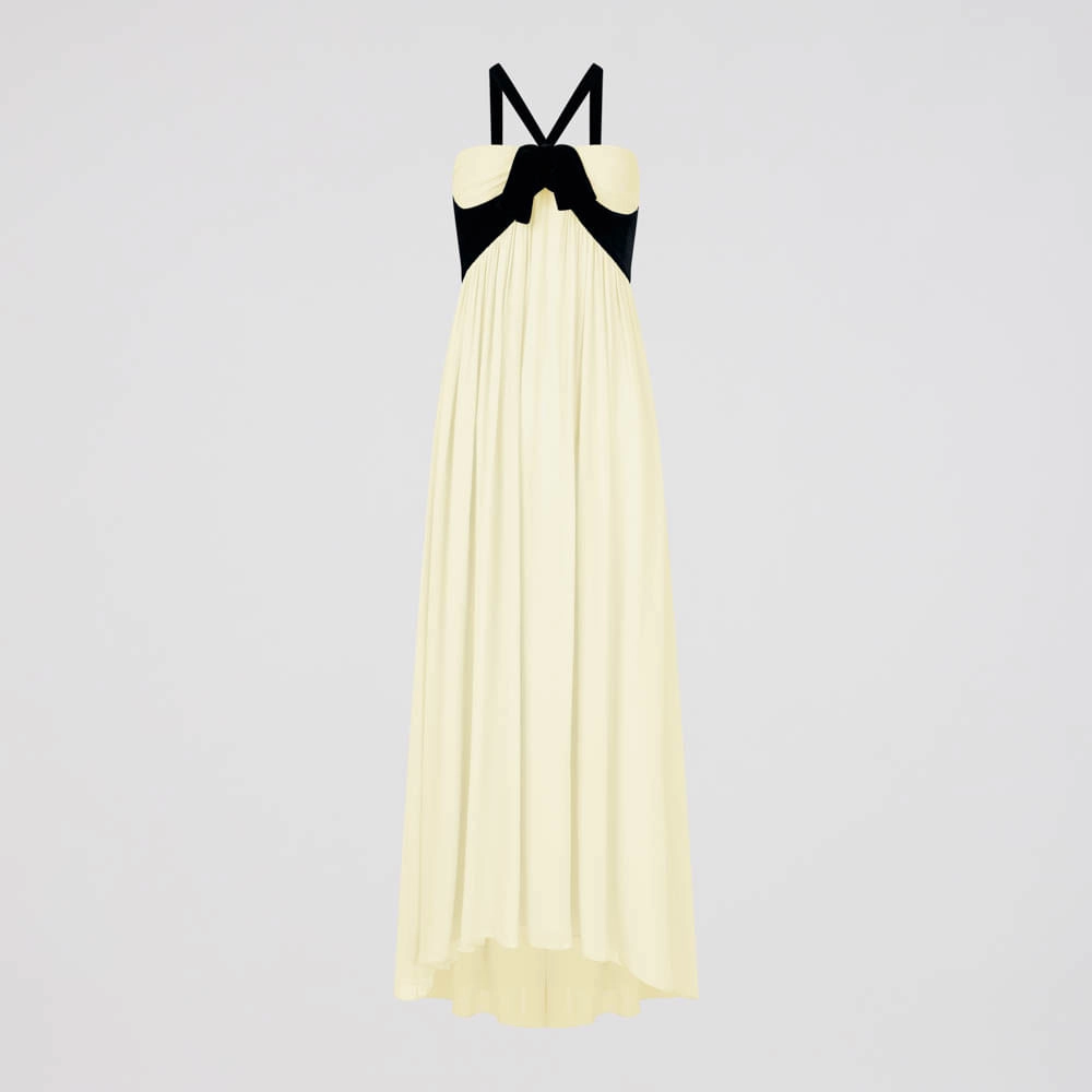 Vestido Georgette Vic