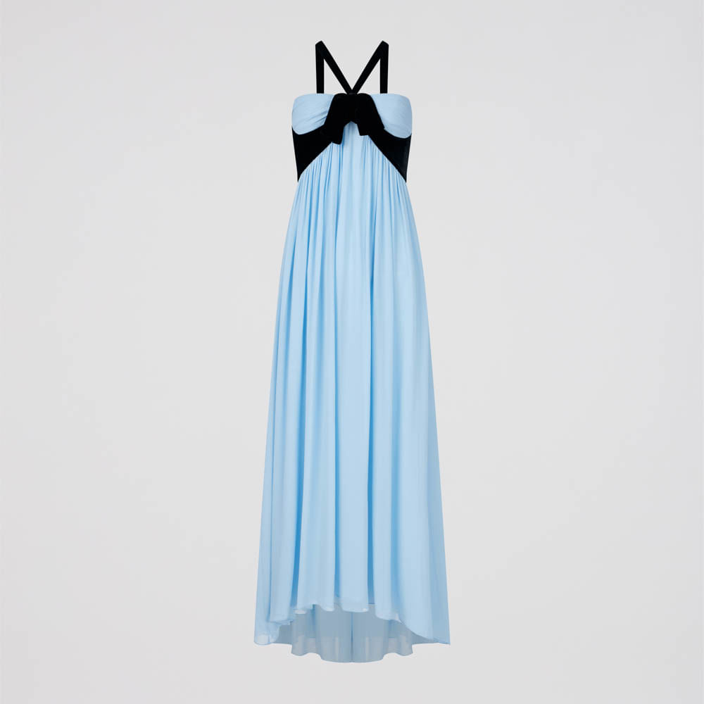 Vestido Georgette Vic