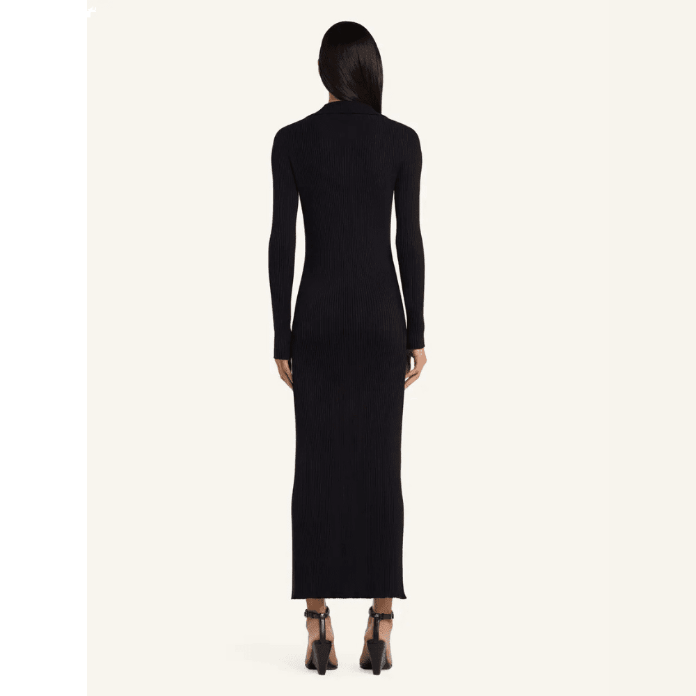 Vestido Longo Light Rib Cardigan Courrèges