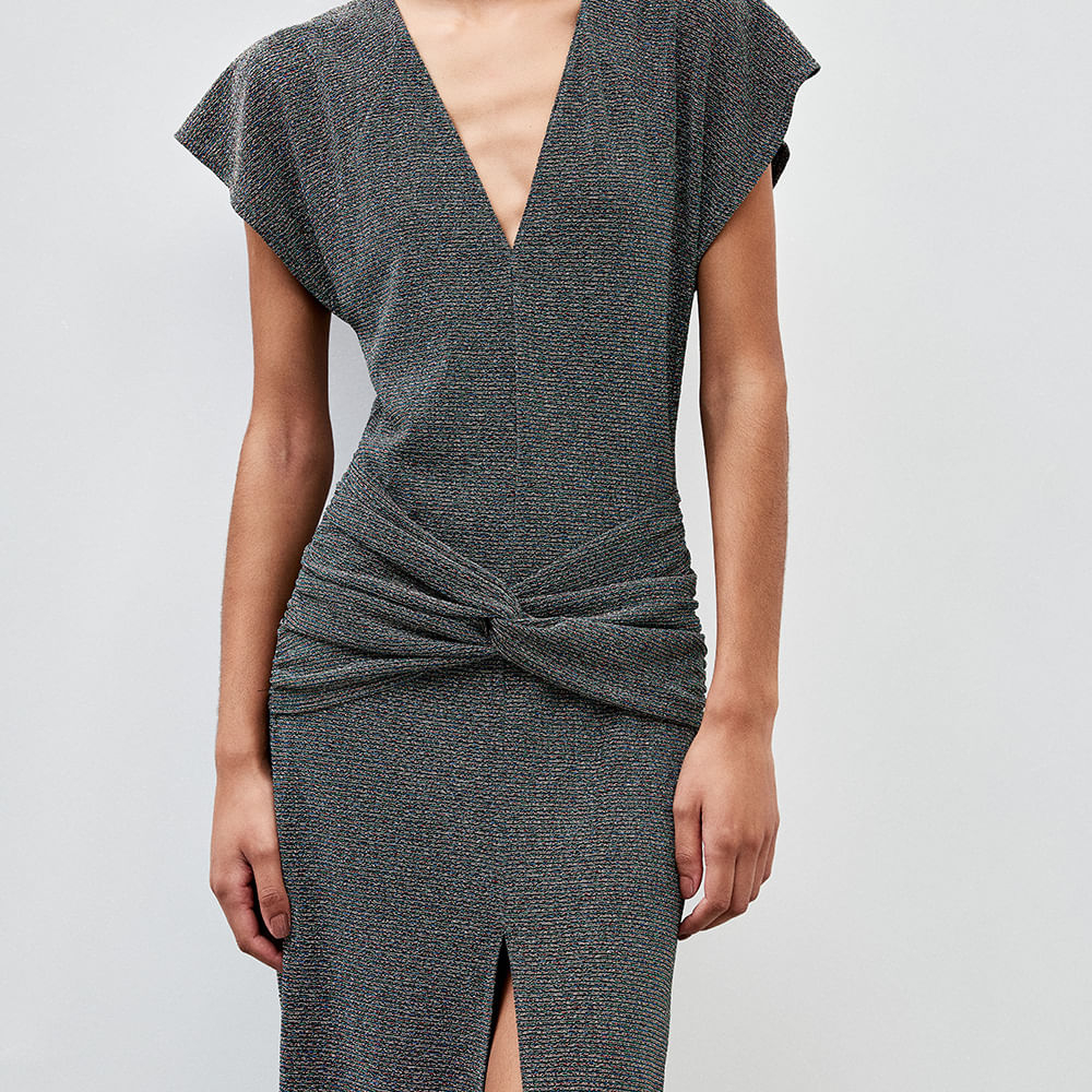 Vestido Lurex Tv Lorena
