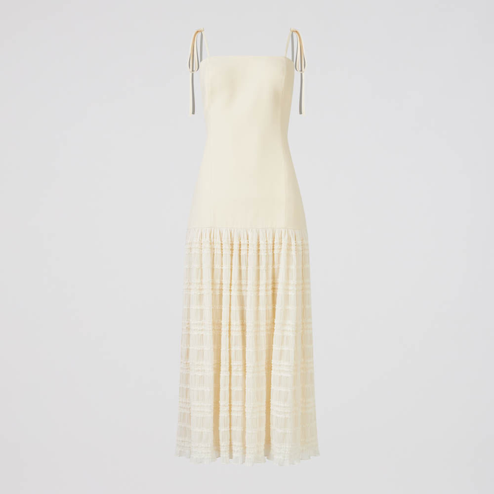 Vestido Tule Anarruga Ana