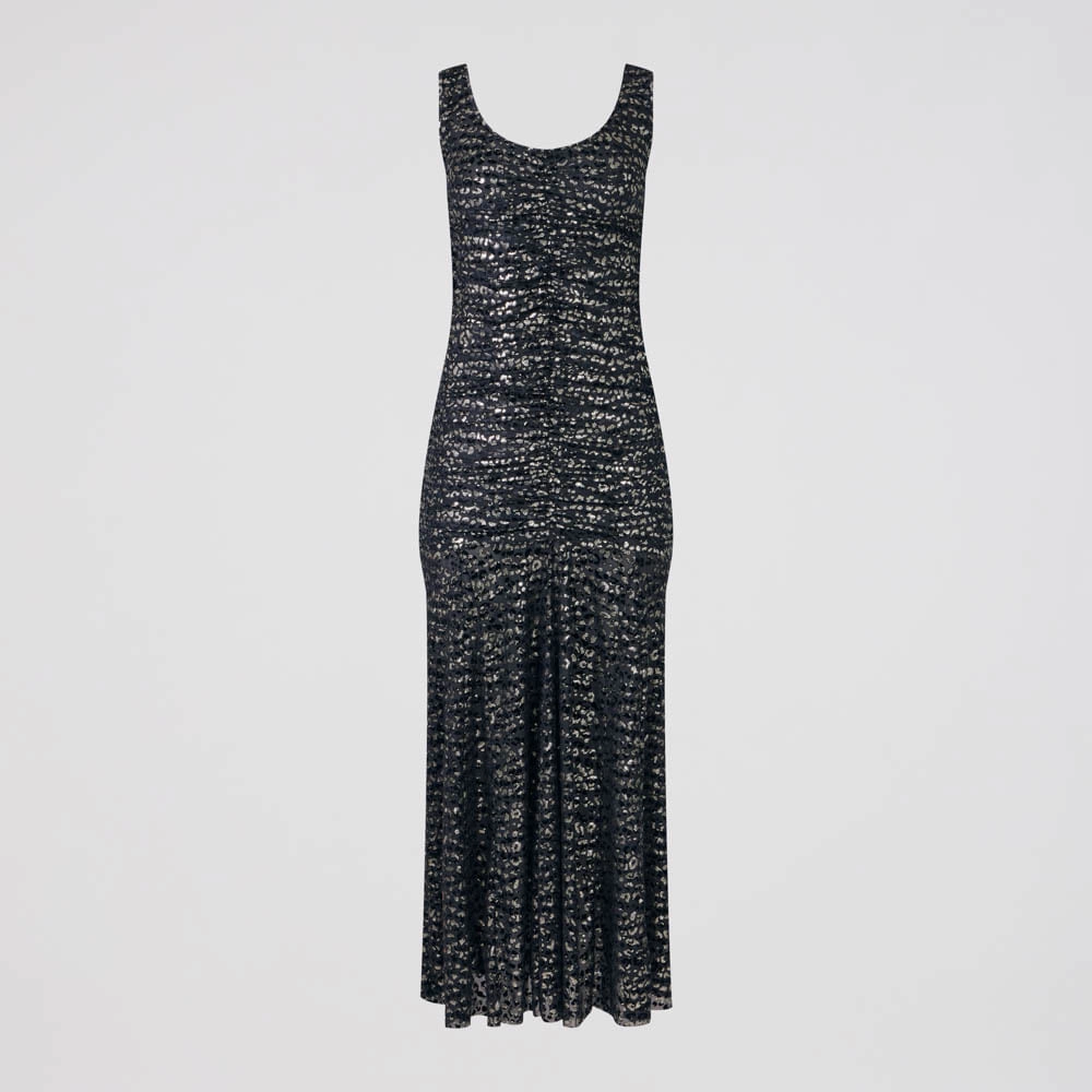 Vestido Tule Savage Safira