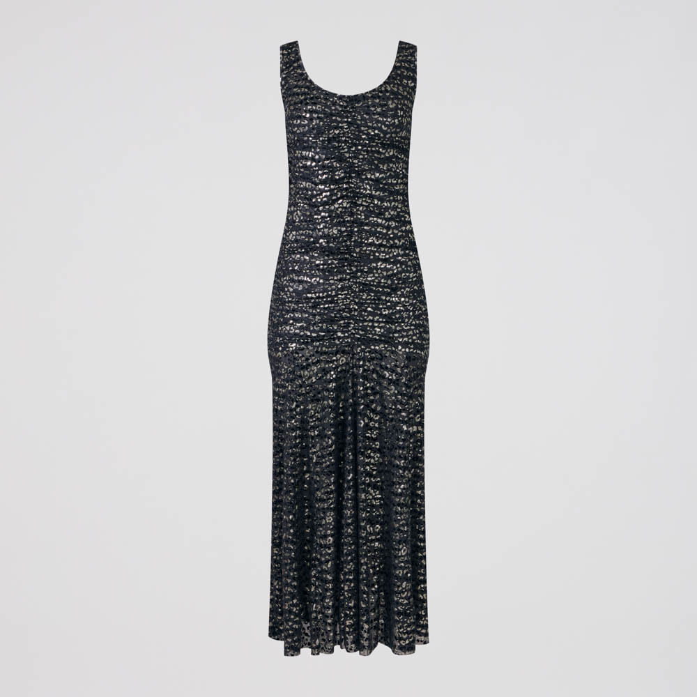 Vestido Tule Savage Safira