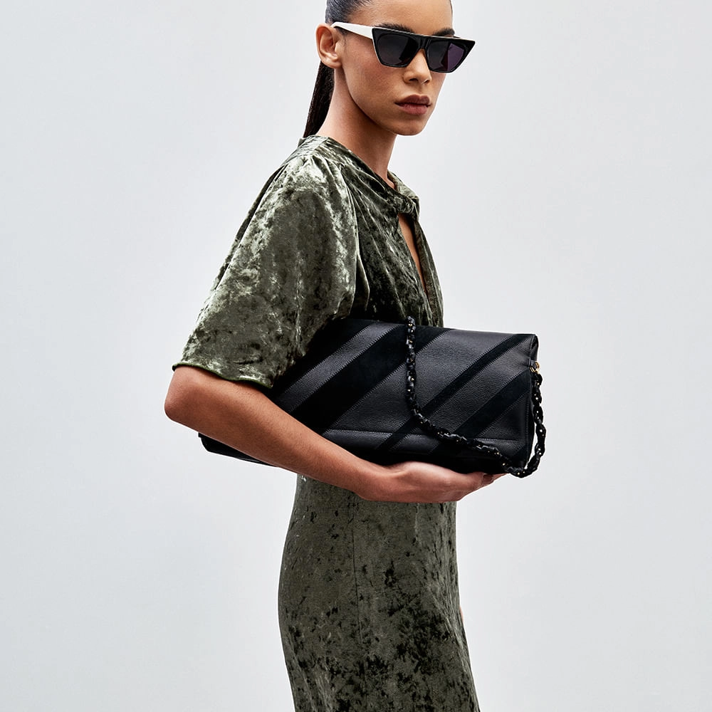 Vestido Veludo Stains Triz