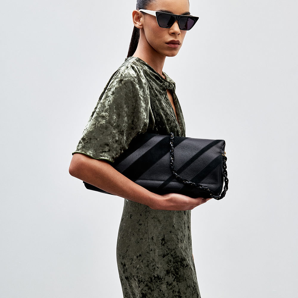 Vestido Veludo Stains Triz