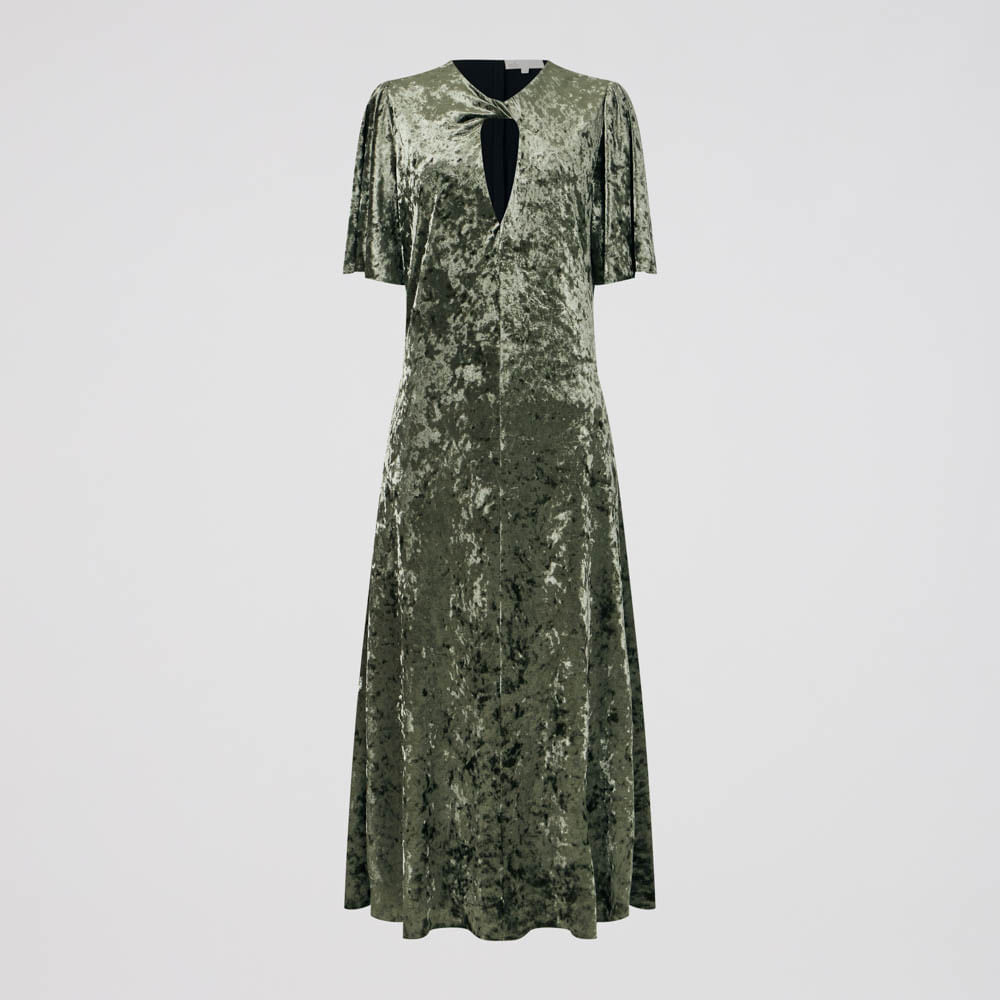 Vestido Veludo Stains Triz