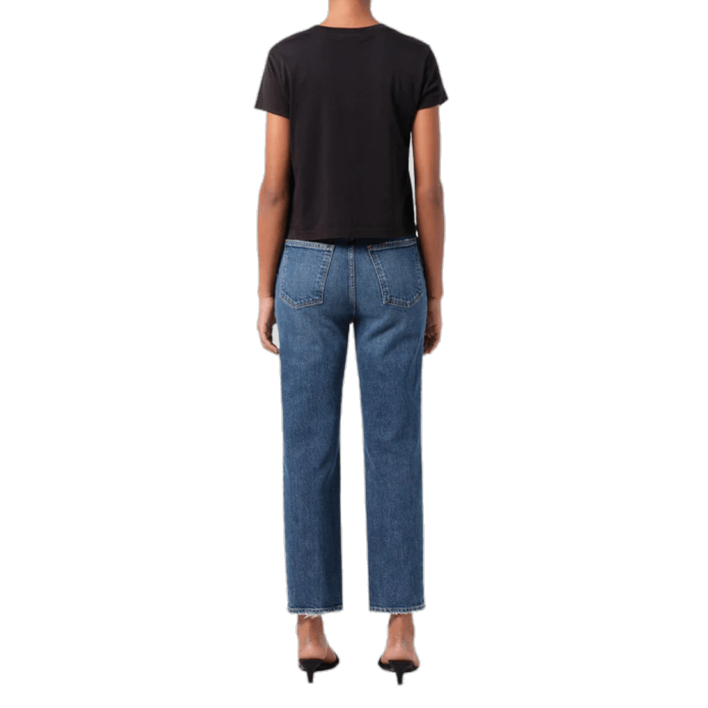 Calça Jeans 90's Pinch Waist Crop Agolde Calça Jeans 90's Pinch Waist Crop Agolde