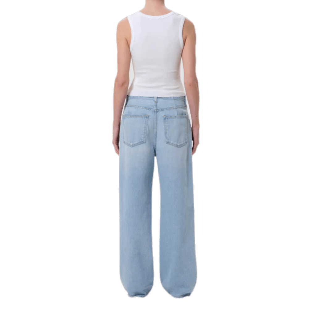 Calça Jeans Frankka Pleat Baggy Agolde Calça Jeans Frankka Pleat Baggy Agolde
