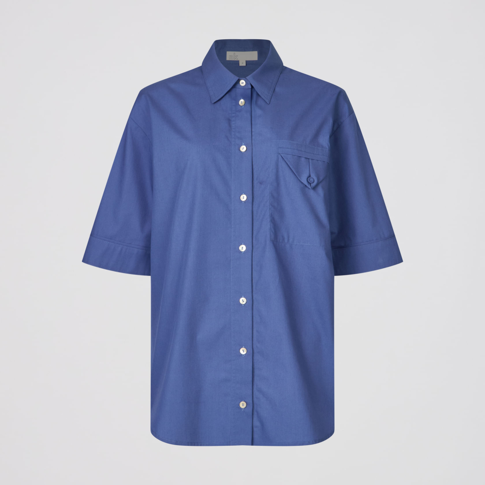 Camisa Tricoline Paint Violet Camisa Tricoline Paint Violet