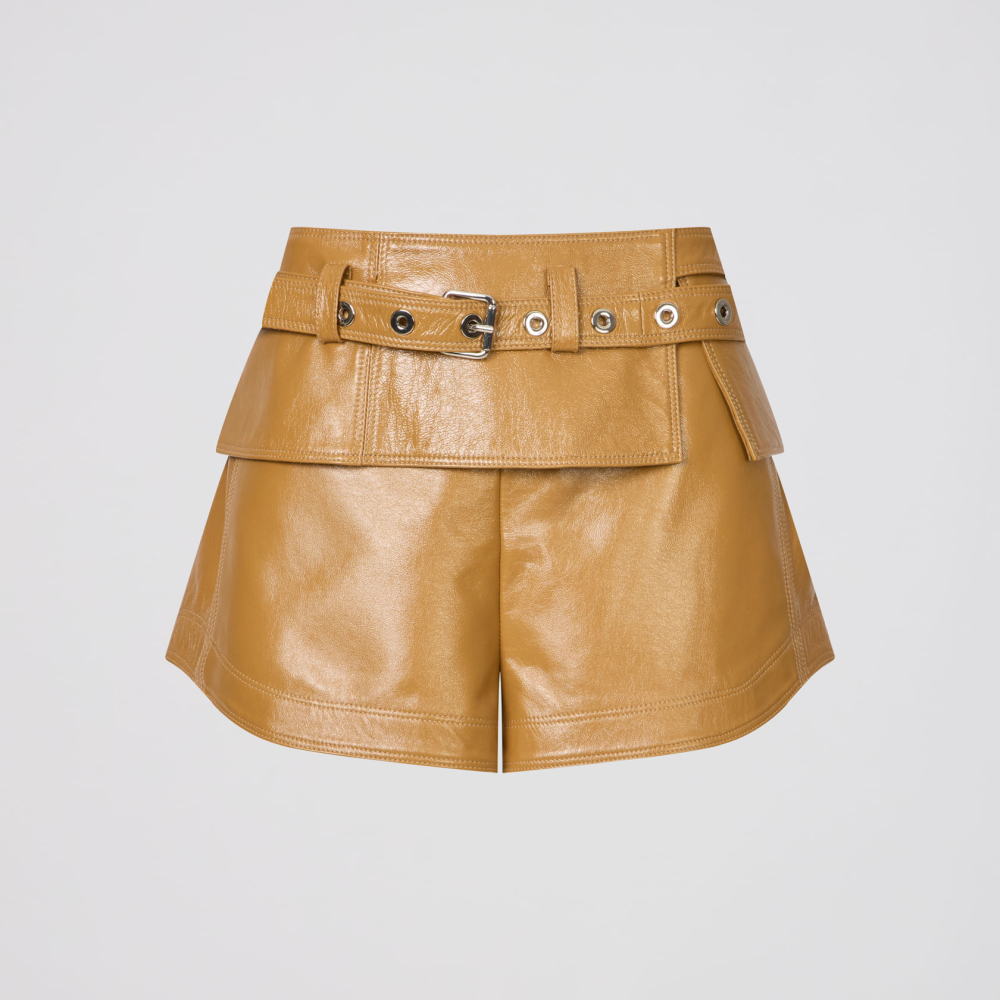 Shorts Couro Stefany Shorts Couro Stefany