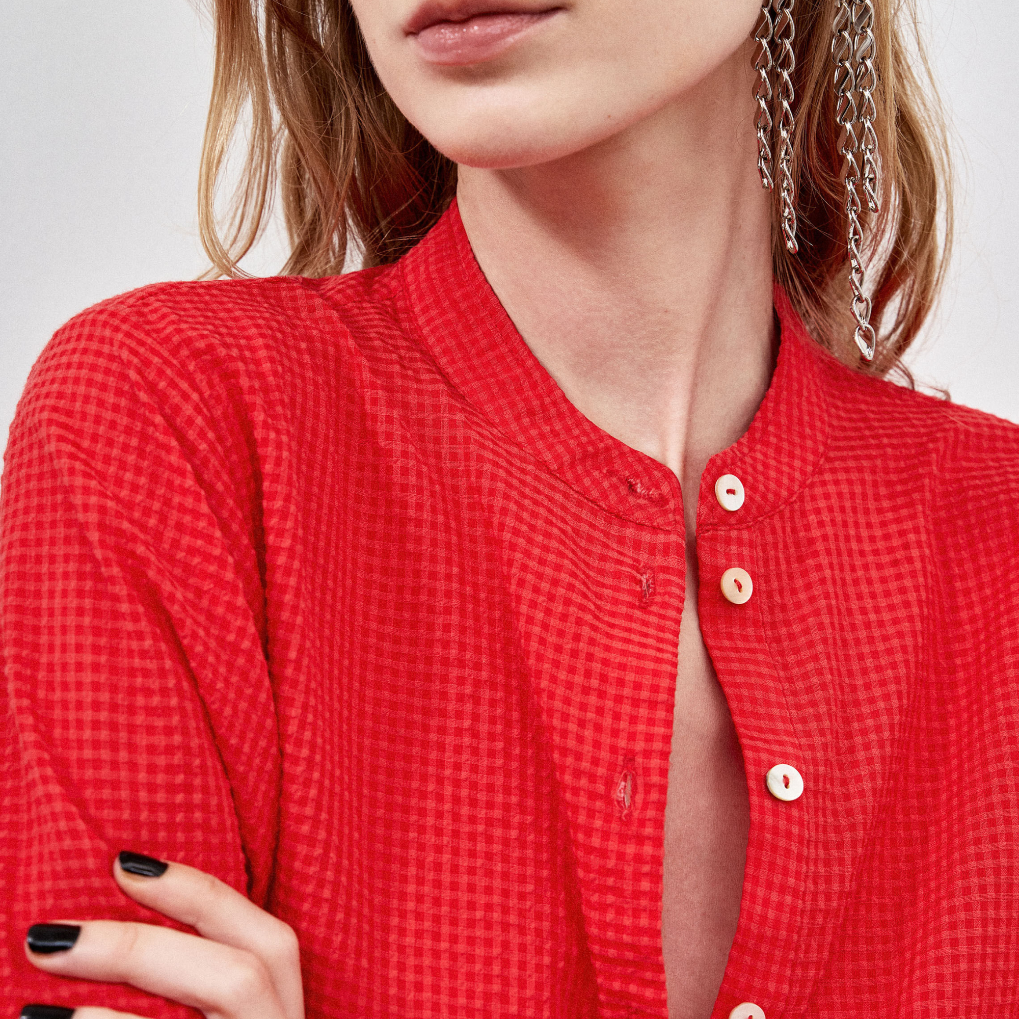 Blusa Crinkle Zuri