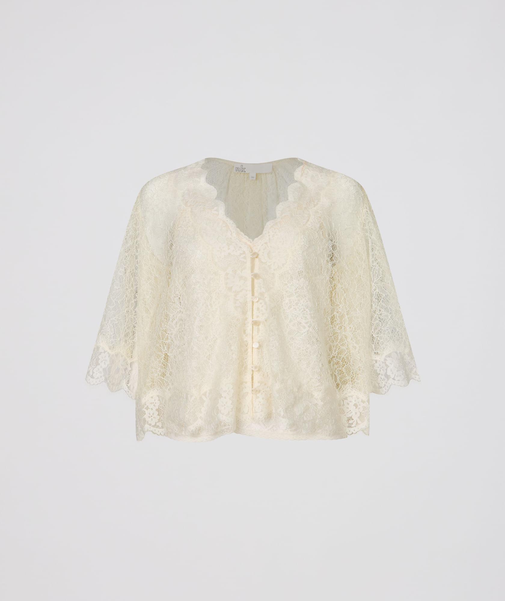 Blusa Renda Lingerie Leila