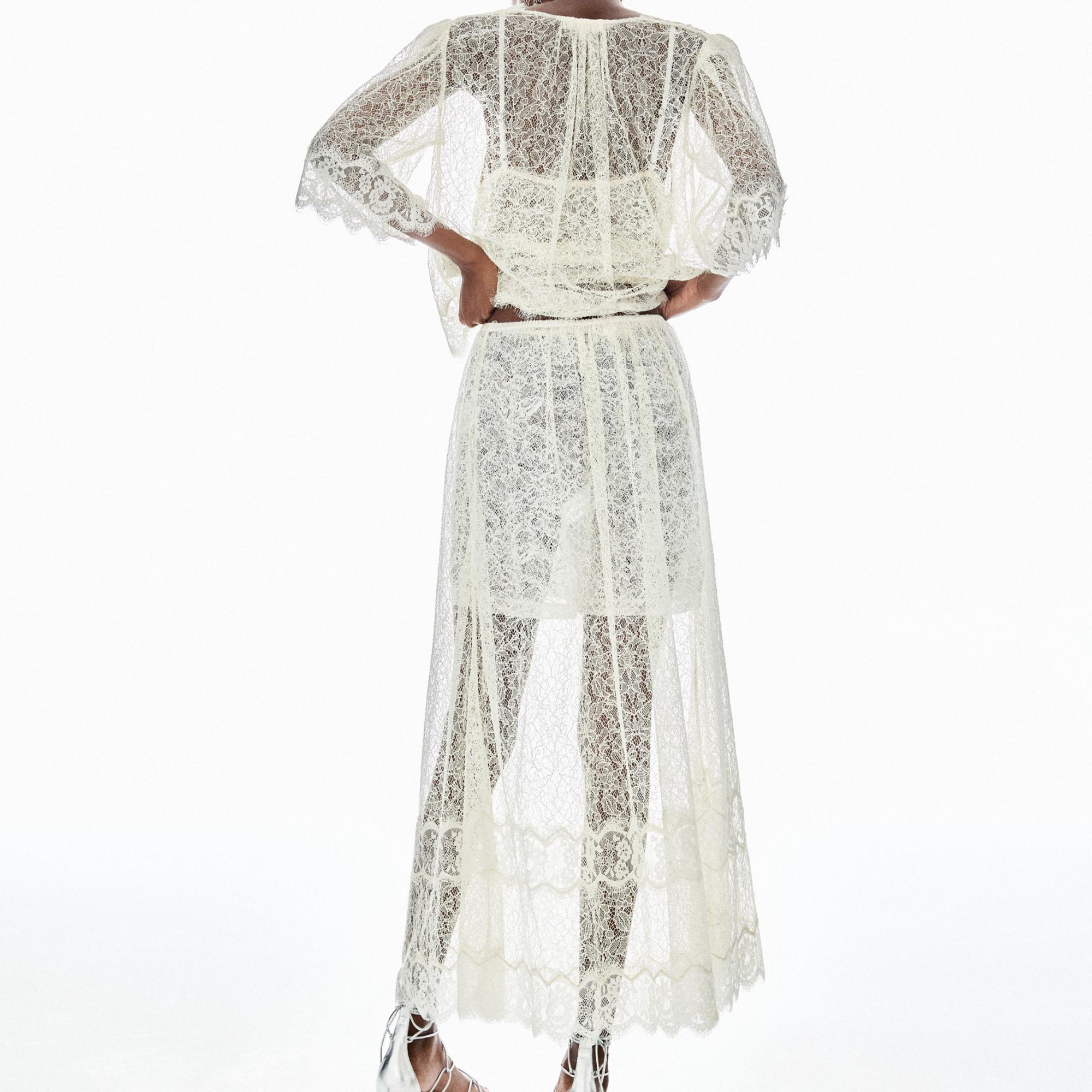 Blusa Renda Lingerie Leila