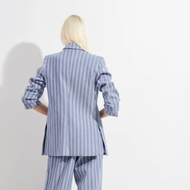 Blazer Algodão Listra Abel (ref c09b)