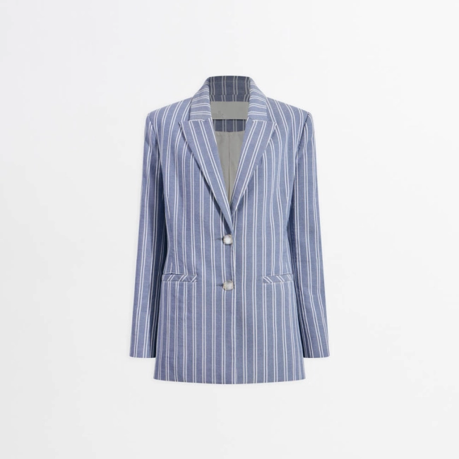 Blazer Algodão Listra Abel (ref c09b)