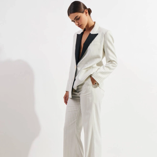 Blazer Gabardine Risca Laura (ref 749c)