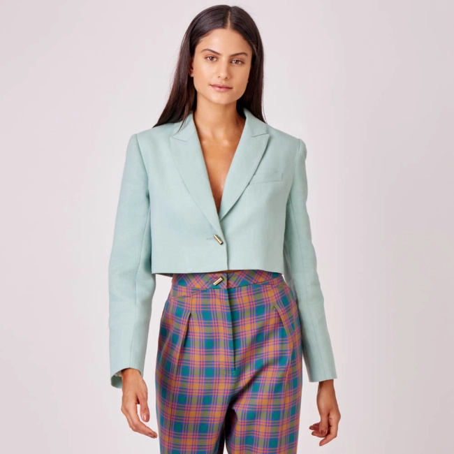 Blazer Linen Winter Fabi (ref d01e)