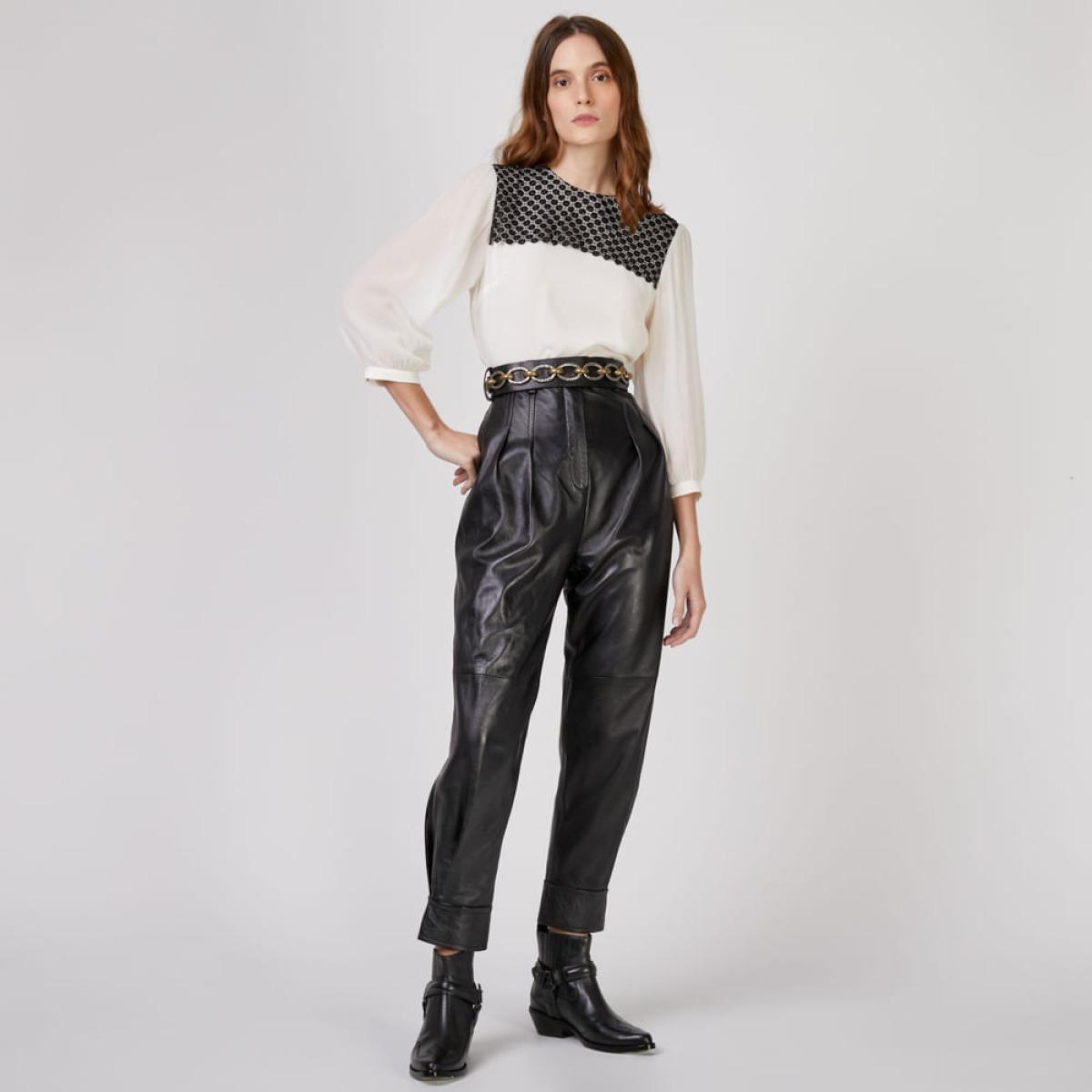 Blusa Bordado Sam - Pb/42 Blusa Bordado Sam - Pb/42