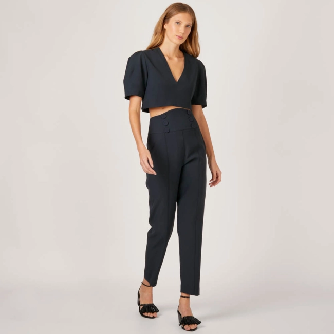 Blusa Crepe Leme Keira (ref 81da)